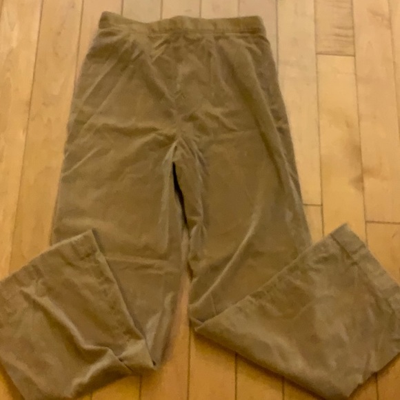 Vintage Camel Tan Velveteen High Waisted Pants by Ms. Dibs - Picture 6 of 12
